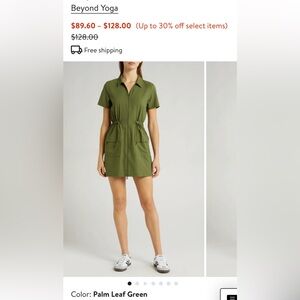Beyond Yoga City Shirt Dress